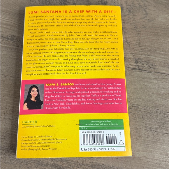 A Taste of Sage Novel - Yellow Cover - Yaffa S Santos - Picture 3 of 3